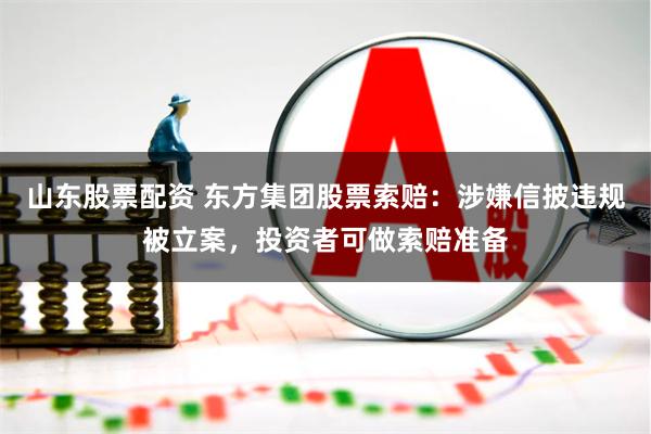 山东股票配资 东方集团股票索赔：涉嫌信披违规被立案，投资者可做索赔准备