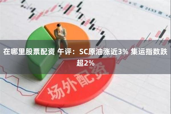 在哪里股票配资 午评：SC原油涨近3% 集运指数跌超2%