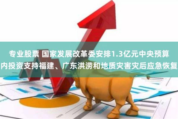 专业股票 国家发展改革委安排1.3亿元中央预算内投资支持福建、广东洪涝和地质灾害灾后应急恢复