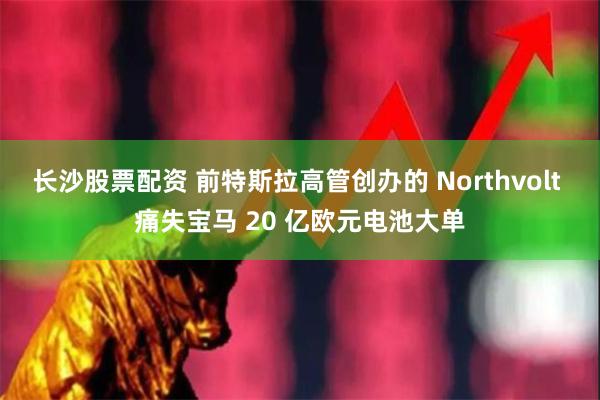 长沙股票配资 前特斯拉高管创办的 Northvolt 痛失宝马 20 亿欧元电池大单